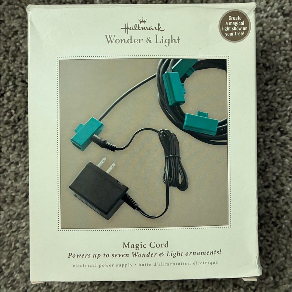 Hallmark Wonder & Light Magic Cord - Teal and Black